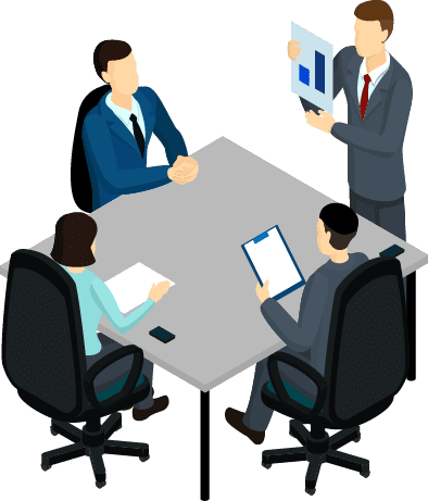 3〜5人でチームを作り、1つの案件を対応いただきます